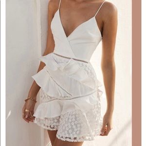 Selfie Leslie White Dress